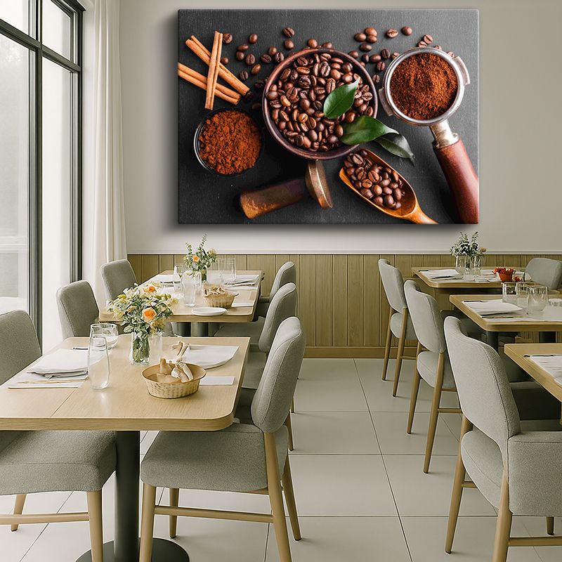 Yiyecek & İçecek Kanvas Tablo 336