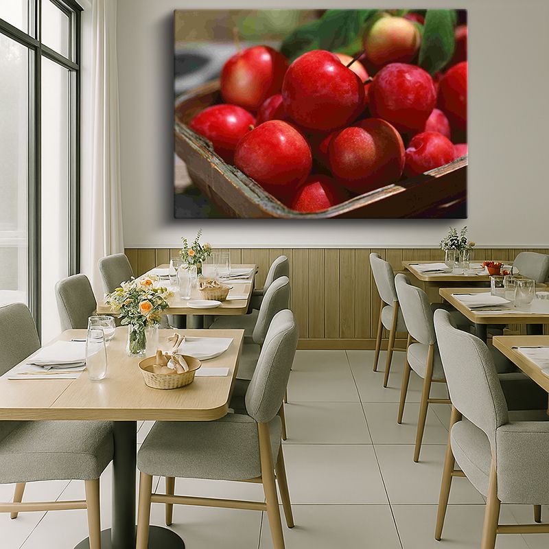 Yiyecek & İçecek Kanvas Tablo 340