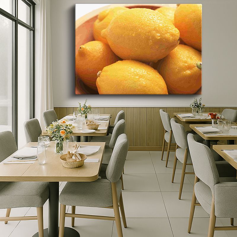 Yiyecek & İçecek Kanvas Tablo 343