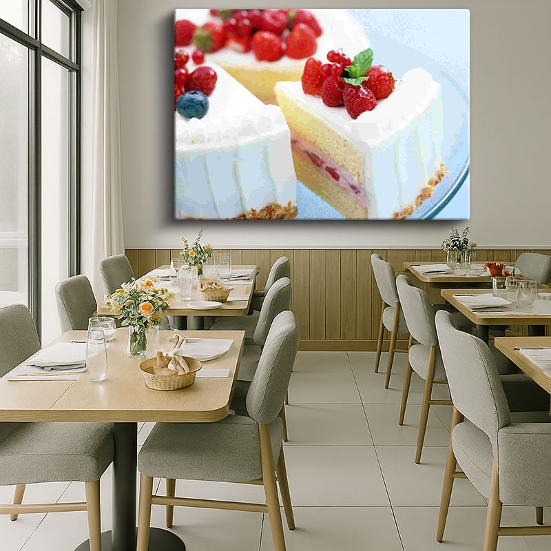 Yiyecek & İçecek Kanvas Tablo 353