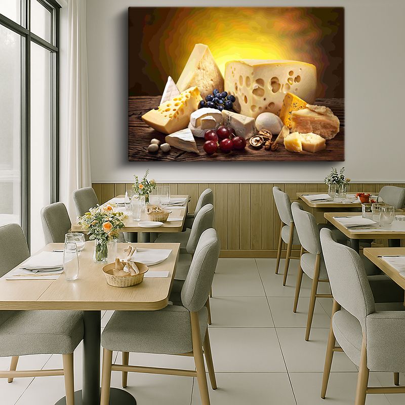 Yiyecek & İçecek Kanvas Tablo 356
