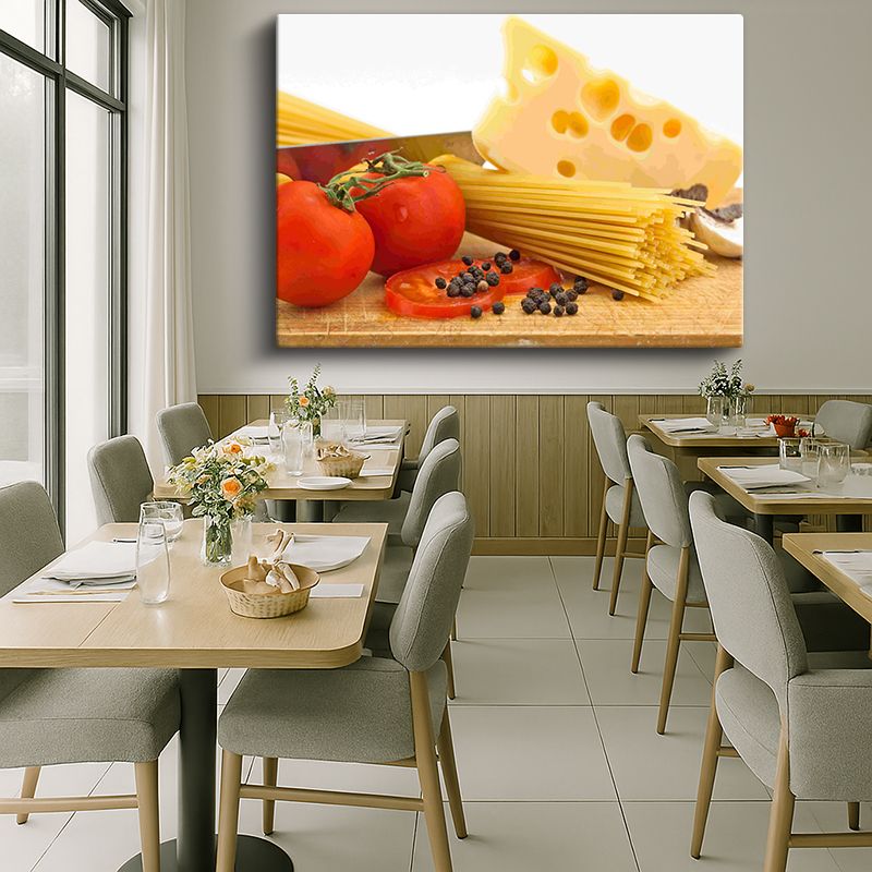 Yiyecek & İçecek Kanvas Tablo 359