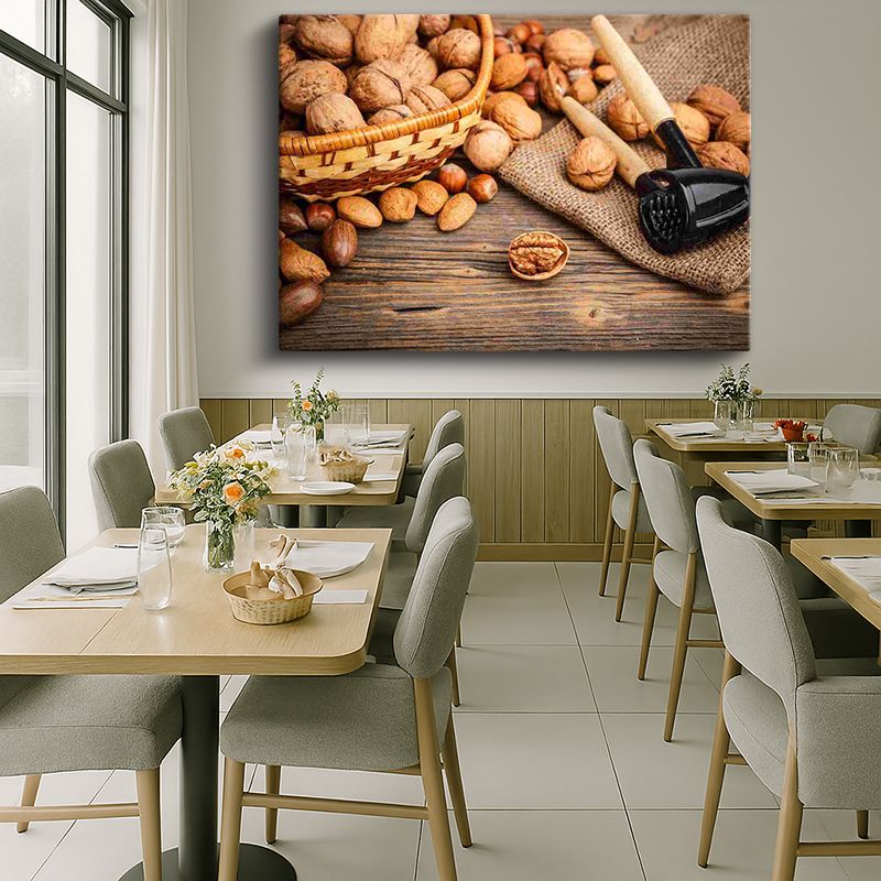 Yiyecek & İçecek Kanvas Tablo 365