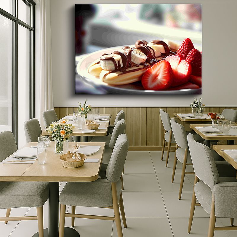 Yiyecek & İçecek Kanvas Tablo 370