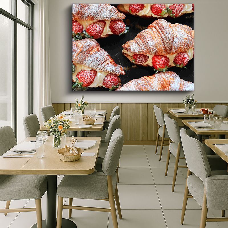 Yiyecek & İçecek Kanvas Tablo 379