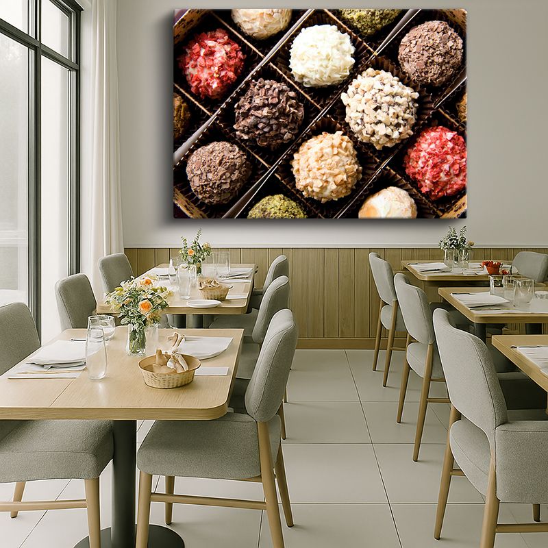 Yiyecek & İçecek Kanvas Tablo 380