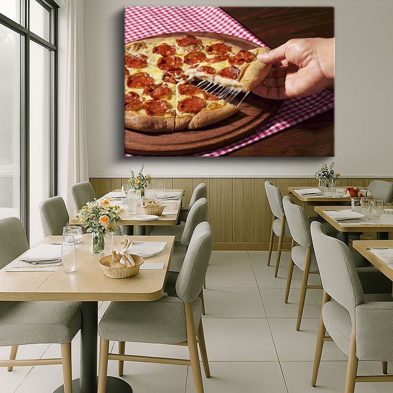 Yiyecek & İçecek Kanvas Tablo 388