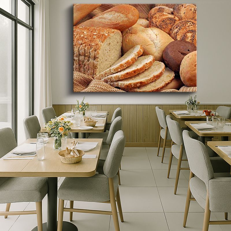 Yiyecek & İçecek Kanvas Tablo 391