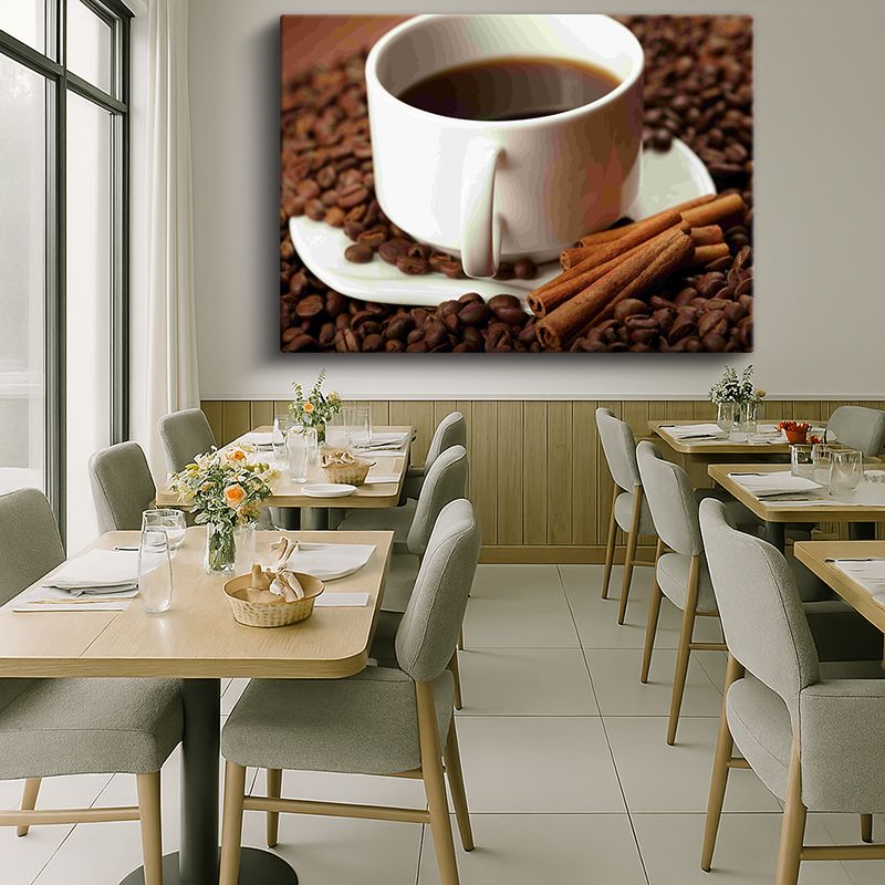 Yiyecek & İçecek Kanvas Tablo 392