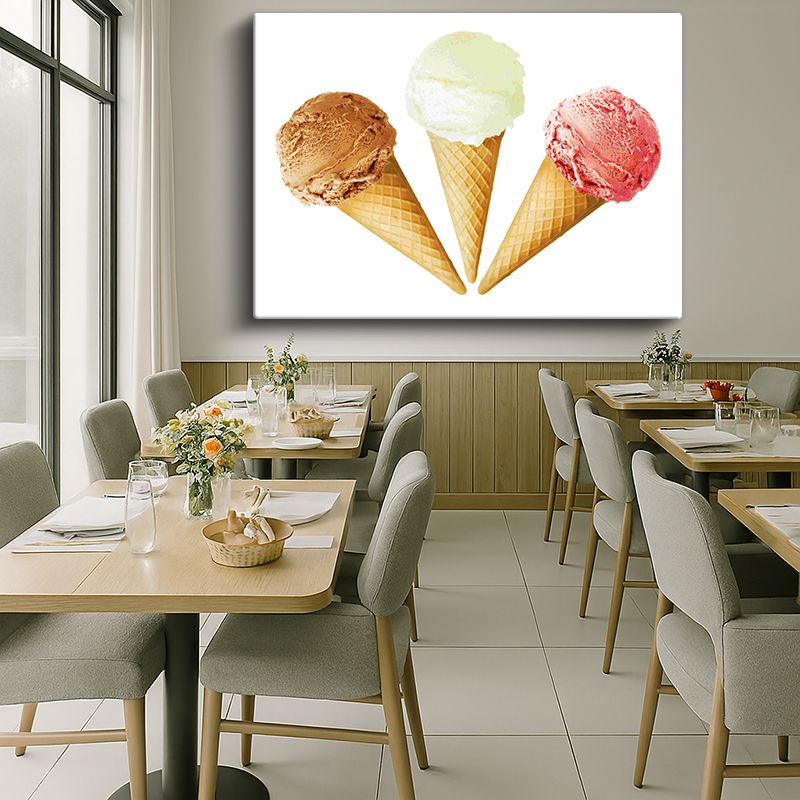 Yiyecek & İçecek Kanvas Tablo 398