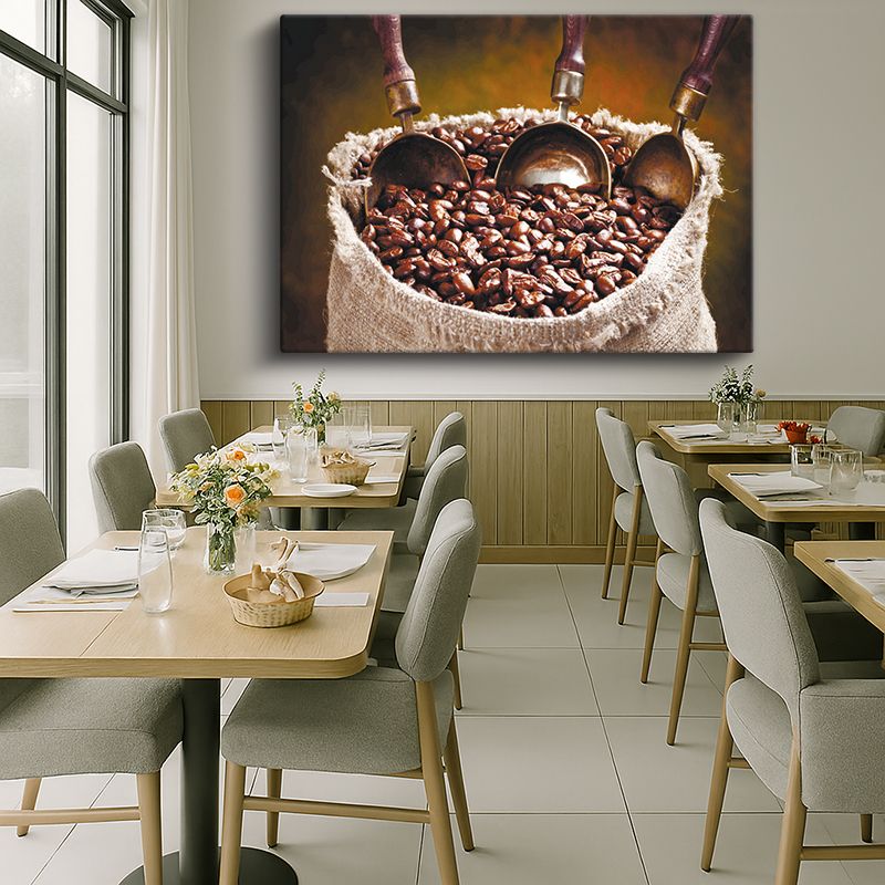 Yiyecek & İçecek Kanvas Tablo 400