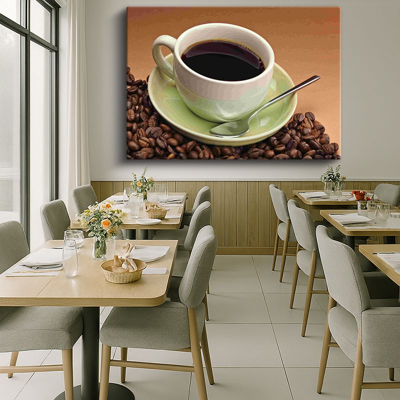 Yiyecek & İçecek Kanvas Tablo 403