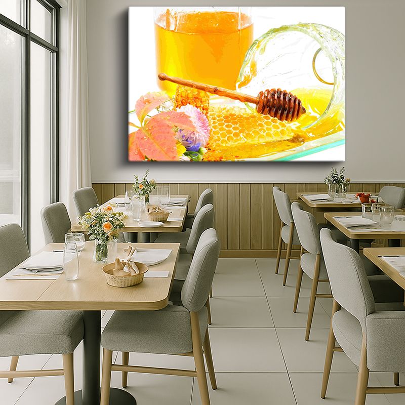 Yiyecek & İçecek Kanvas Tablo 404