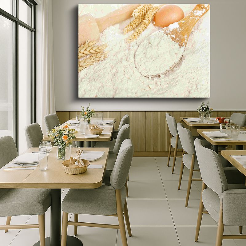 Yiyecek & İçecek Kanvas Tablo 407