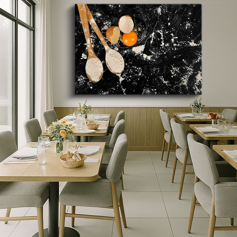 Yiyecek & İçecek Kanvas Tablo 409