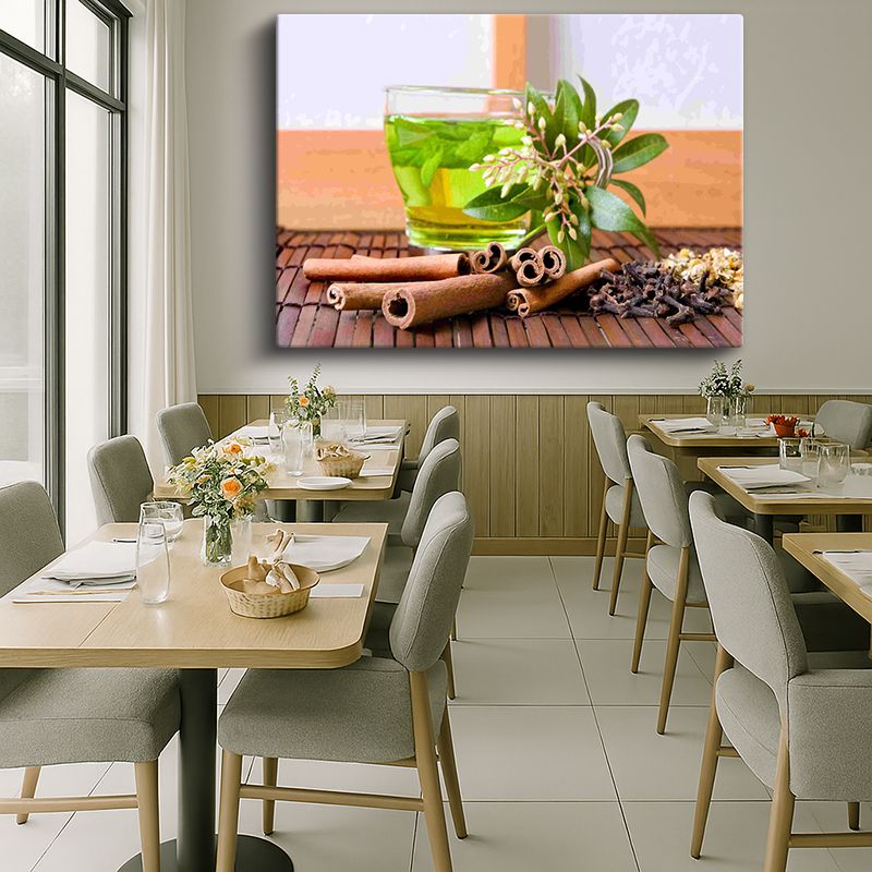 Yiyecek & İçecek Kanvas Tablo 416