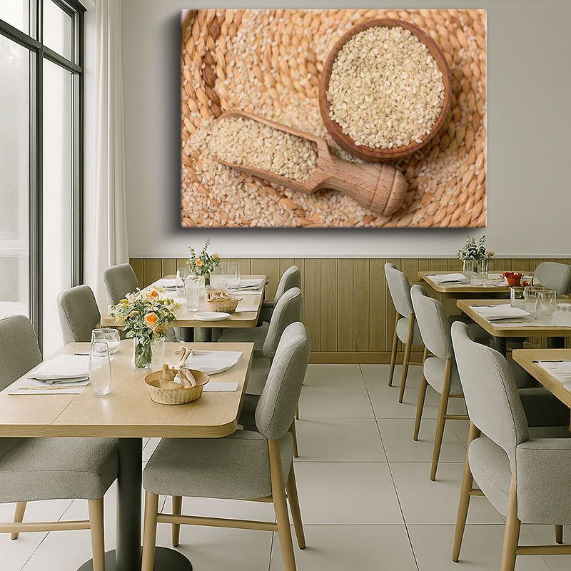 Yiyecek & İçecek Kanvas Tablo 419