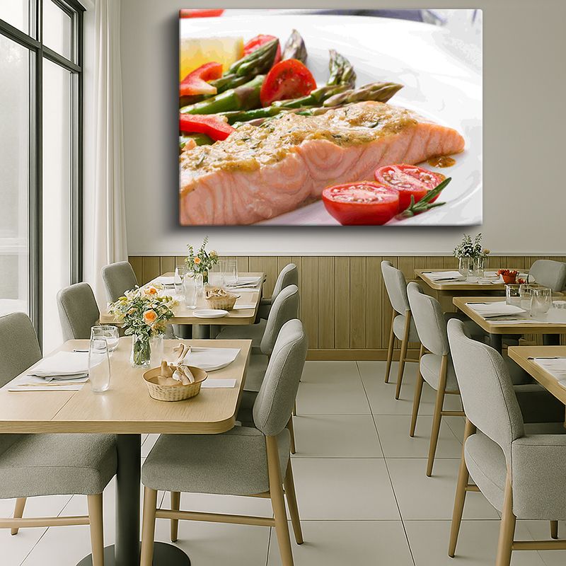 Yiyecek & İçecek Kanvas Tablo 428