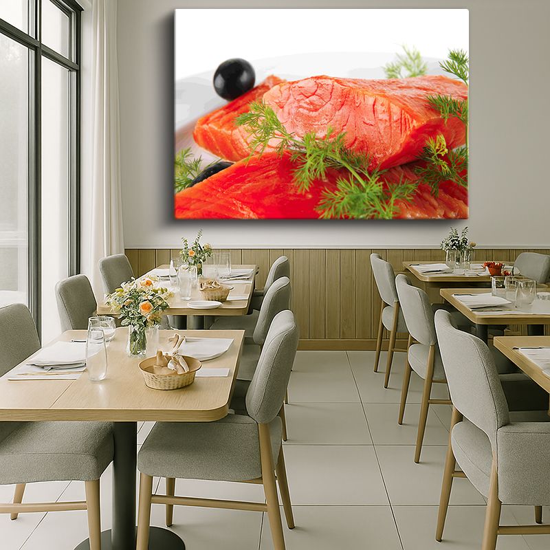 Yiyecek & İçecek Kanvas Tablo 432