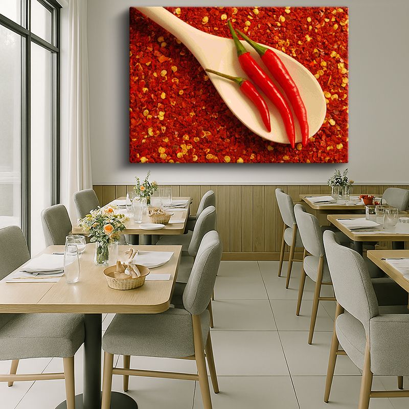 Yiyecek & İçecek Kanvas Tablo 435