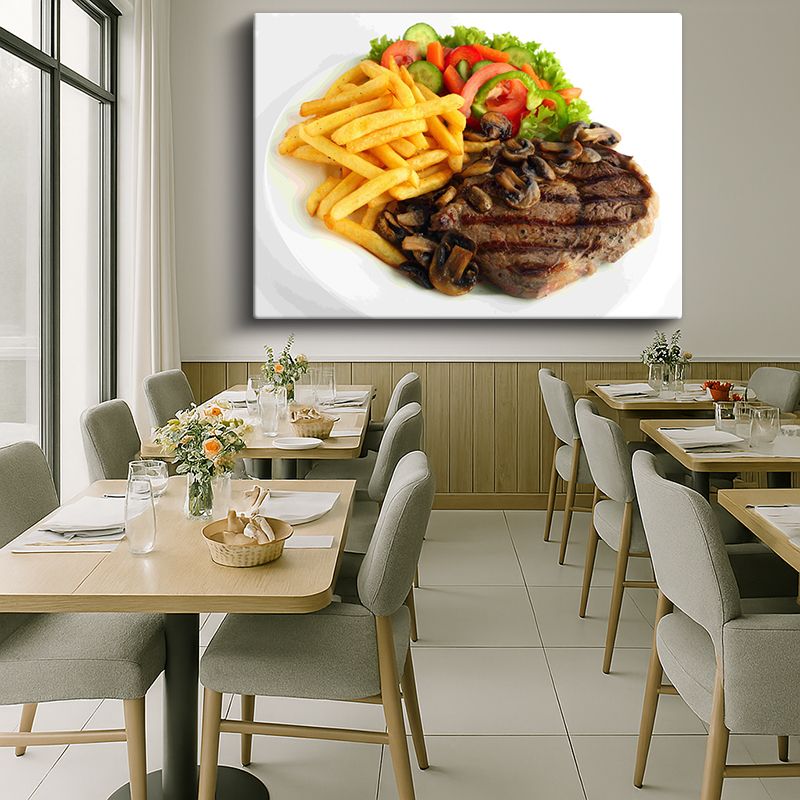 Yiyecek & İçecek Kanvas Tablo 447