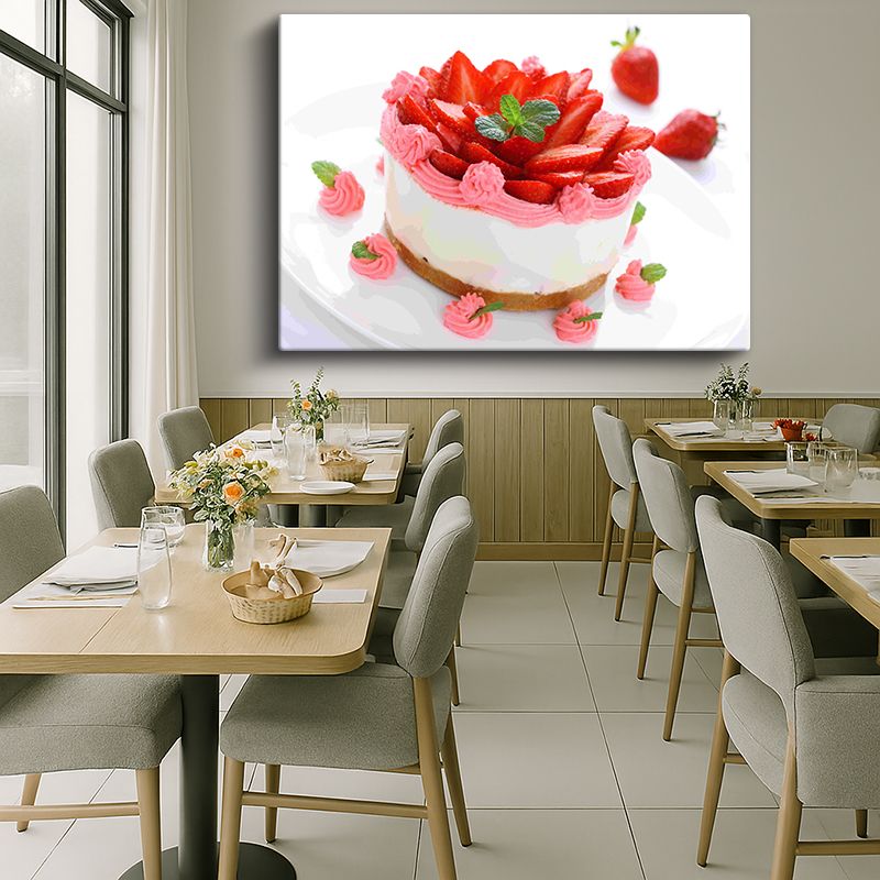 Yiyecek & İçecek Kanvas Tablo 454