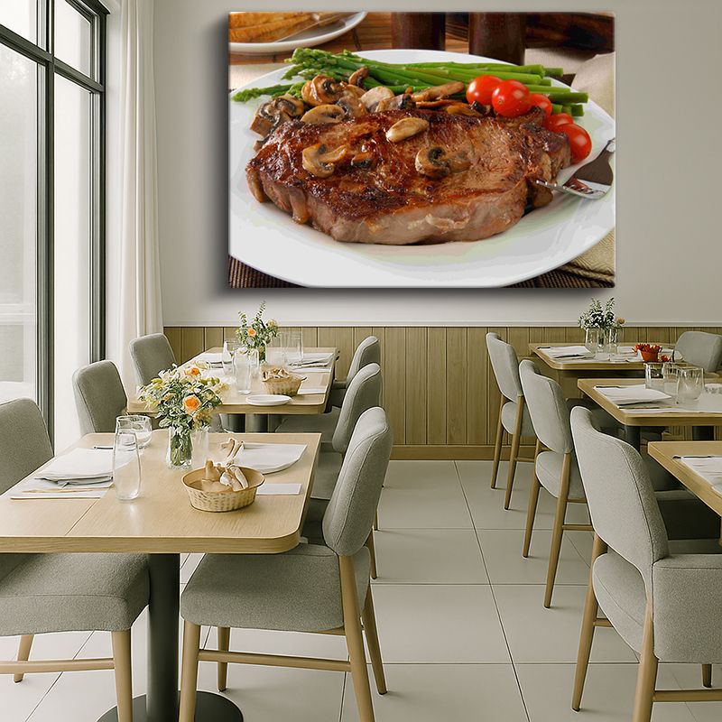 Yiyecek & İçecek Kanvas Tablo 455