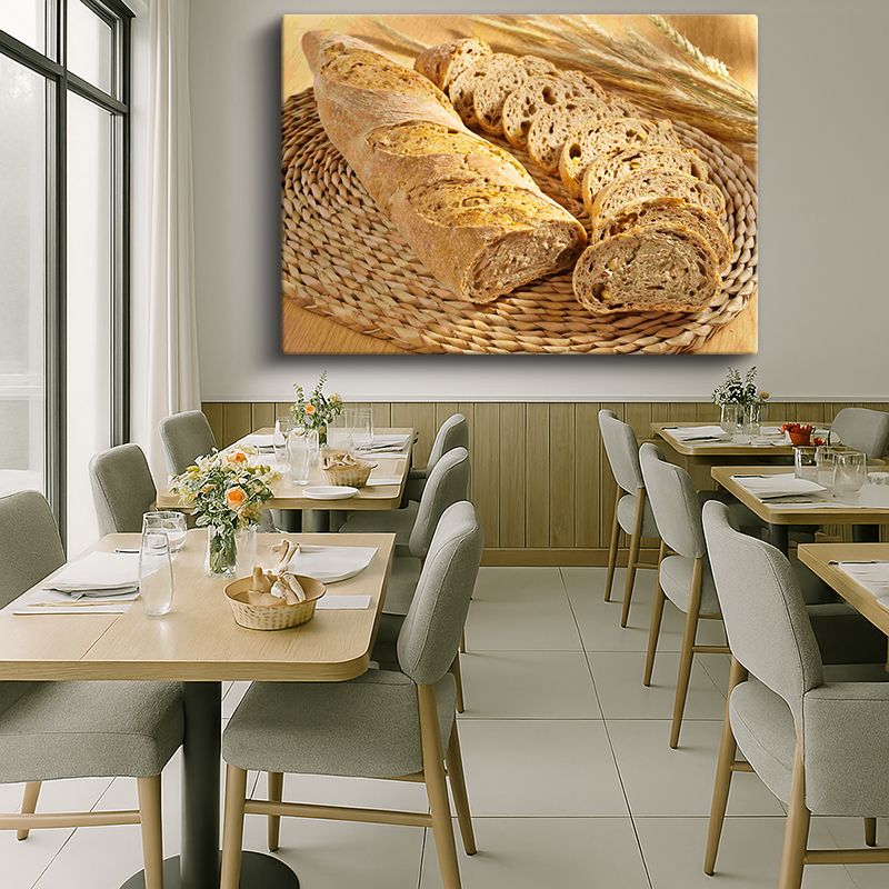 Yiyecek & İçecek Kanvas Tablo 459