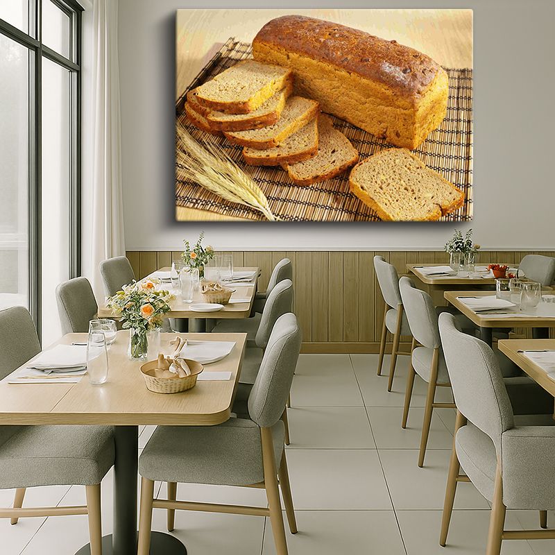 Yiyecek & İçecek Kanvas Tablo 460