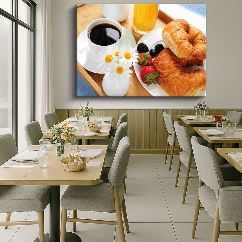 Yiyecek & İçecek Kanvas Tablo 463