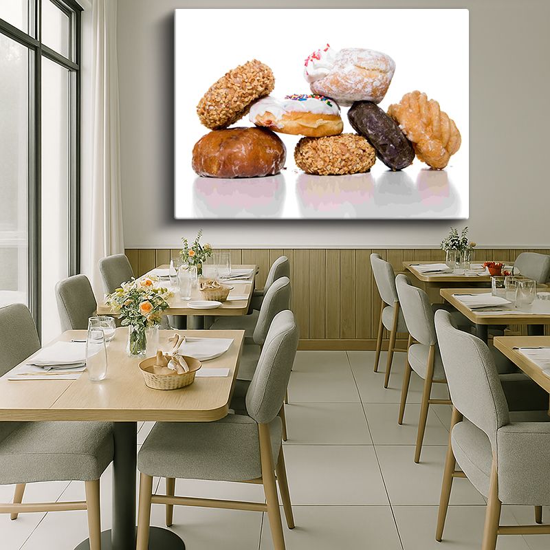 Yiyecek & İçecek Kanvas Tablo 471