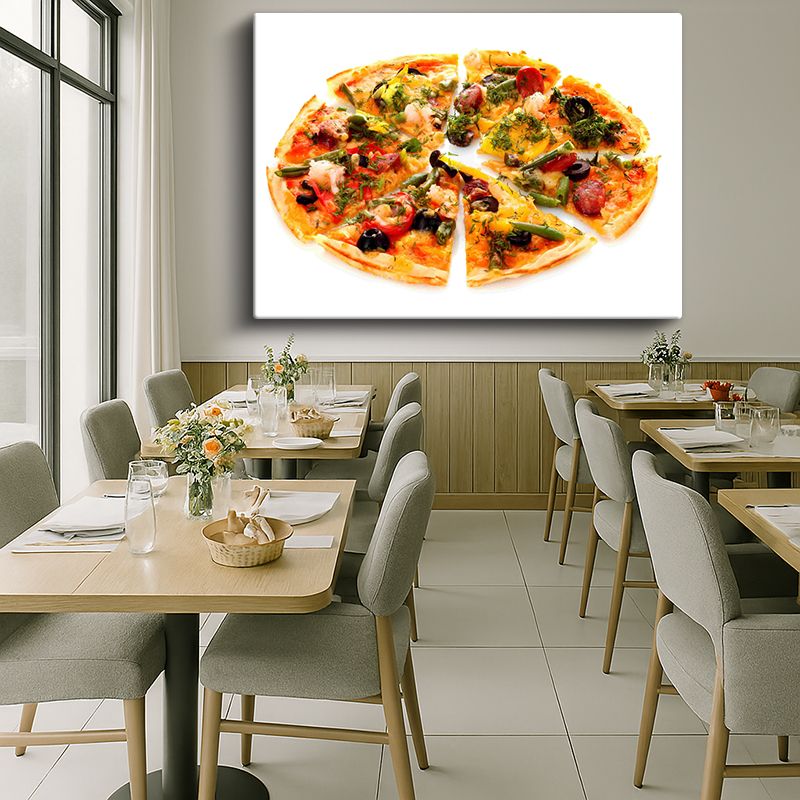 Yiyecek & İçecek Kanvas Tablo 487