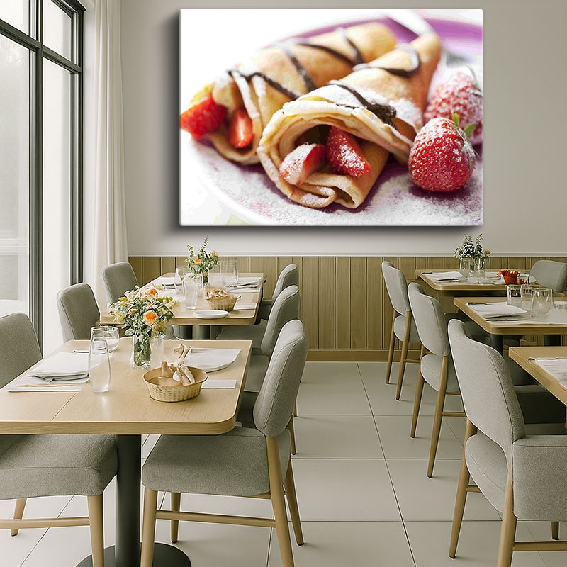 Yiyecek & İçecek Kanvas Tablo 496