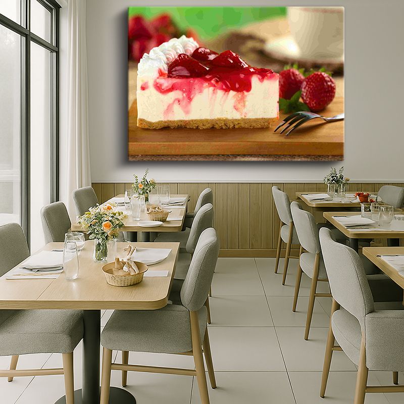 Yiyecek & İçecek Kanvas Tablo 497