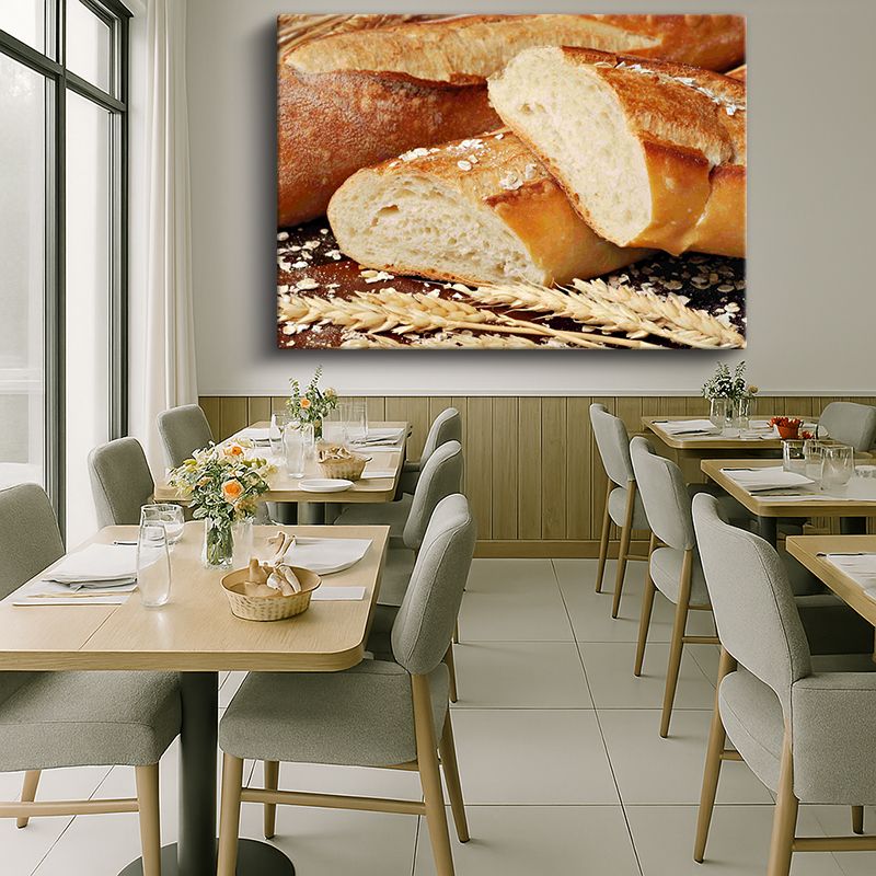 Yiyecek & İçecek Kanvas Tablo 507