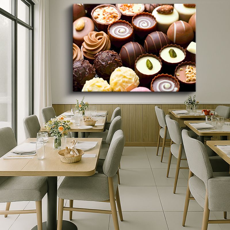 Yiyecek & İçecek Kanvas Tablo 518