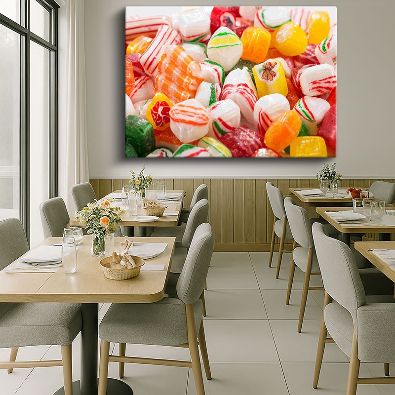 Yiyecek & İçecek Kanvas Tablo 519