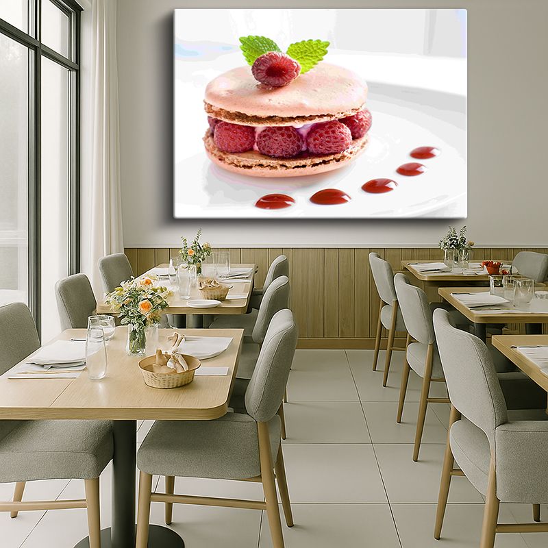 Yiyecek & İçecek Kanvas Tablo 523