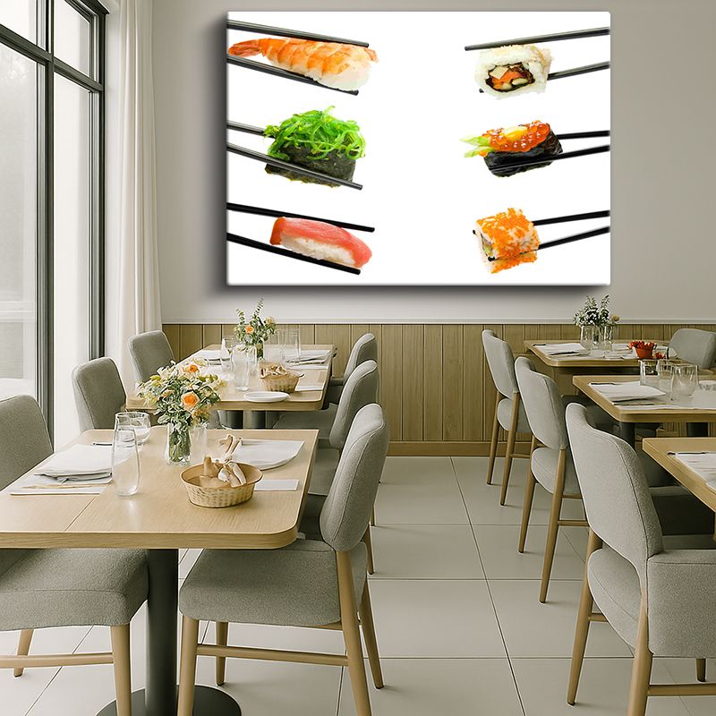 Yiyecek & İçecek Kanvas Tablo 526