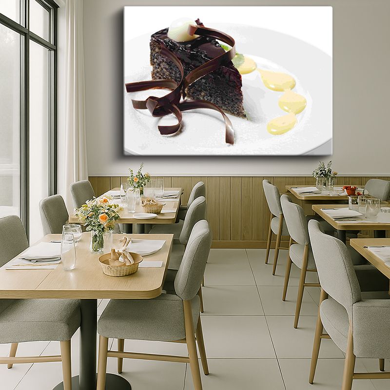 Yiyecek & İçecek Kanvas Tablo 529