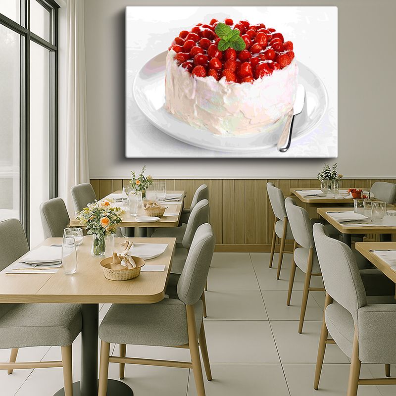 Yiyecek & İçecek Kanvas Tablo 535