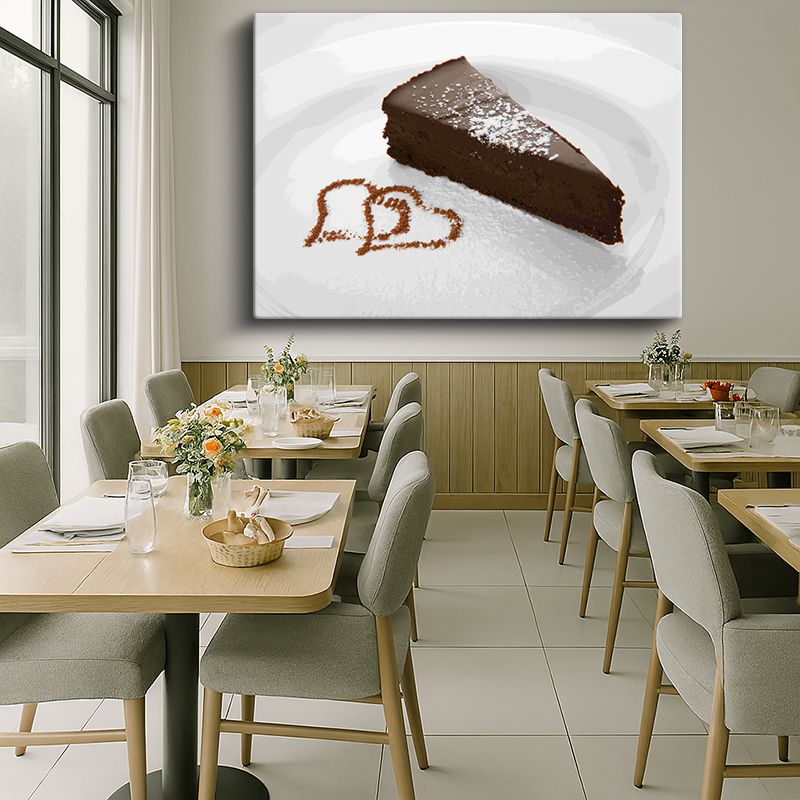 Yiyecek & İçecek Kanvas Tablo 536