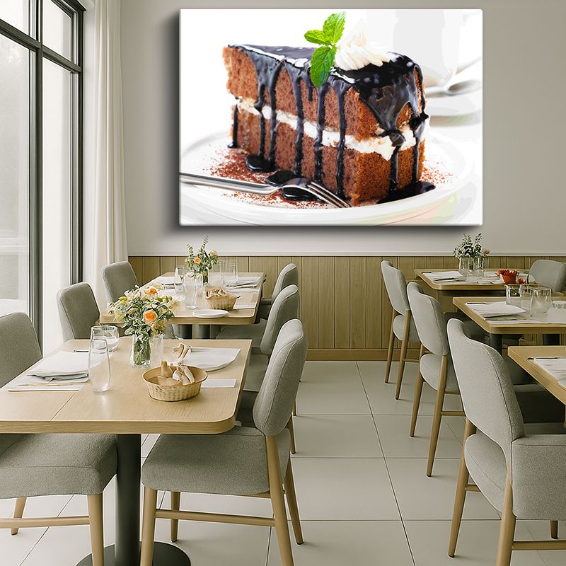 Yiyecek & İçecek Kanvas Tablo 537