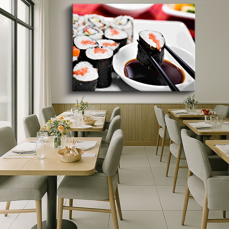 Yiyecek & İçecek Kanvas Tablo 544