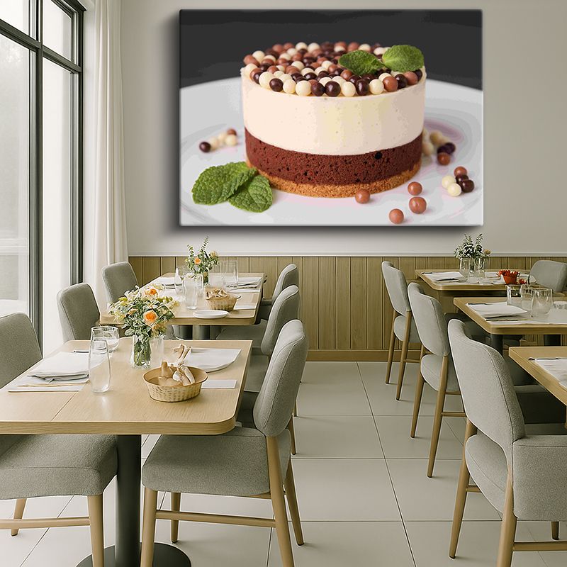 Yiyecek & İçecek Kanvas Tablo 547