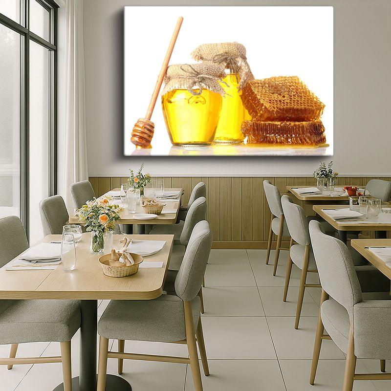 Yiyecek & İçecek Kanvas Tablo 551