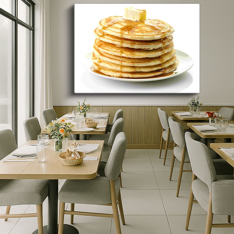 Yiyecek & İçecek Kanvas Tablo 555