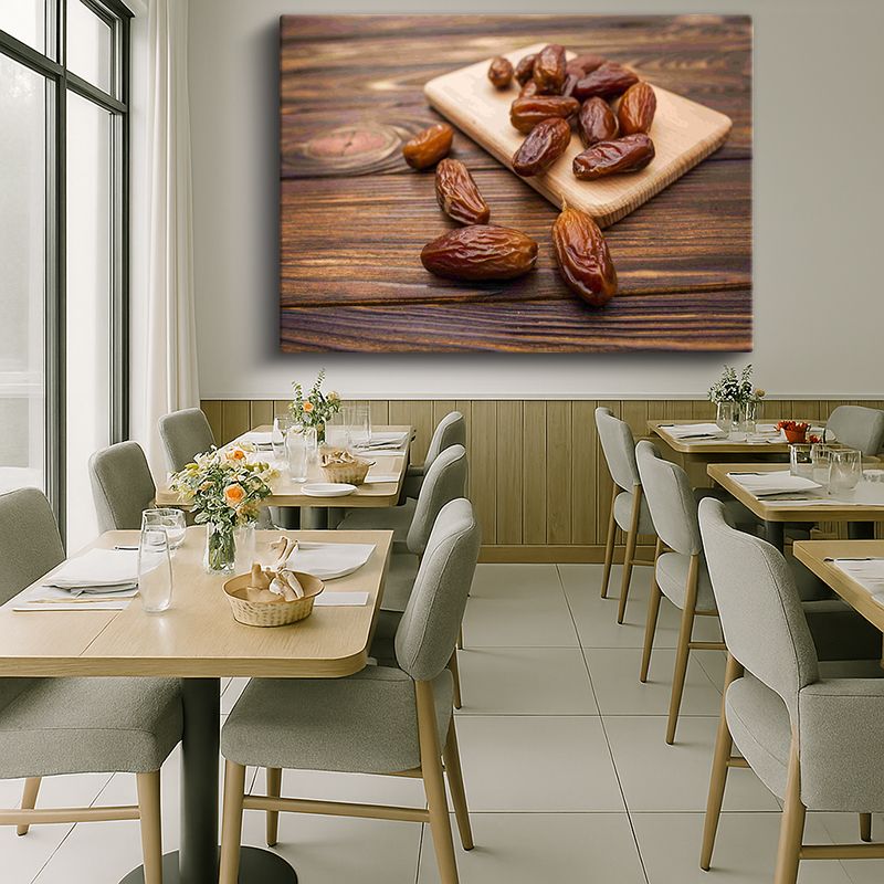 Yiyecek & İçecek Kanvas Tablo 563