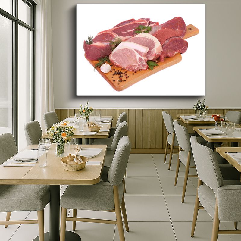 Yiyecek & İçecek Kanvas Tablo 568