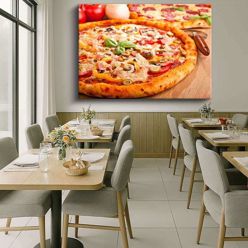 Yiyecek & İçecek Kanvas Tablo 572